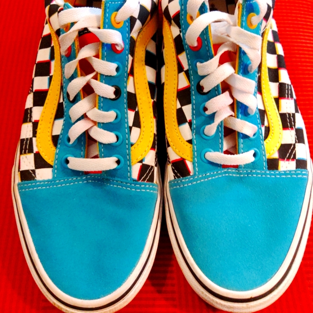 Vans Crazy Check Size 9